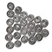 Aboat 24 Pieces Lint Traps Washing Machine Lint Trap Laundry Sink Drain Hose Screen Filter with 24 Pieces Cable Ties