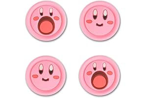 PERFECTSIGHT Switch Thumb Grips, Cute Joystick Caps for Nintendo Switch, 4 PCS Thumbstick Cover for Switch Lite/OLED, Analog Stick Button Cover for NS Joycon Controller