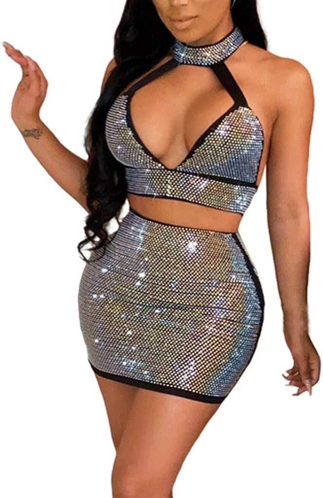 diamond bodycon dress