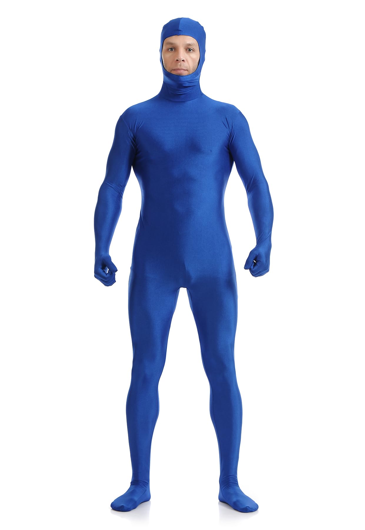 ATHX Men's and Women's Spandex Open Face Bodysuit