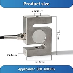 Digital Force Gauge with S Type Load Cell,Push Pull