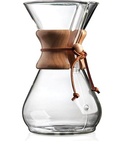 Amazon.com: Chemex Pour-Over Glass Coffeemaker - Classic Series