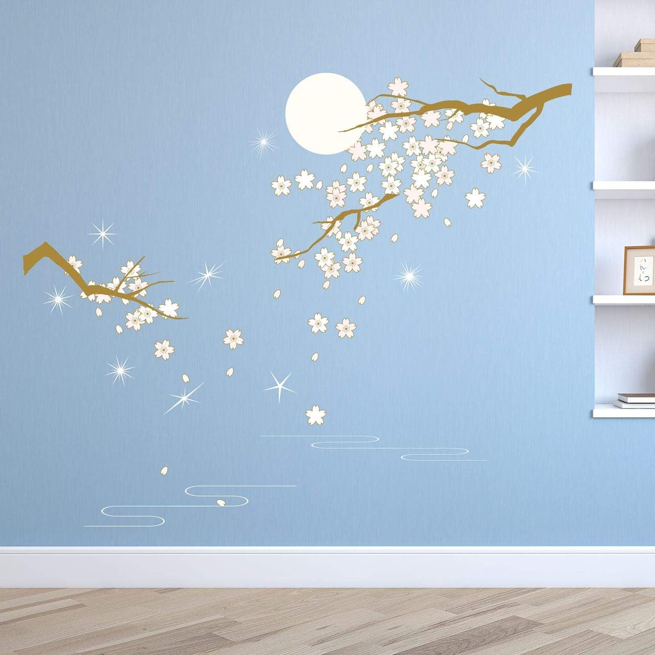 WALPLUS 106x90x0.02cm Wall Stickers 38pcs Swarovski Crystals + House Rules French Quote Birdcage with Photo Frame Mural Art Removable Self-Adhesive Decals Vinyl Nursury Living Room Bedroom Decors - Image 3