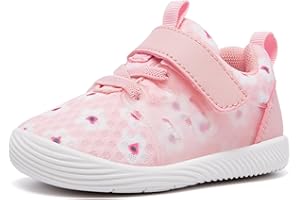 MORENDL Toddler Sneakers Baby Boys & Girls Barefoot Shoes Lightweight Breathable Walking Running Tennis Athletic Sport Shoes