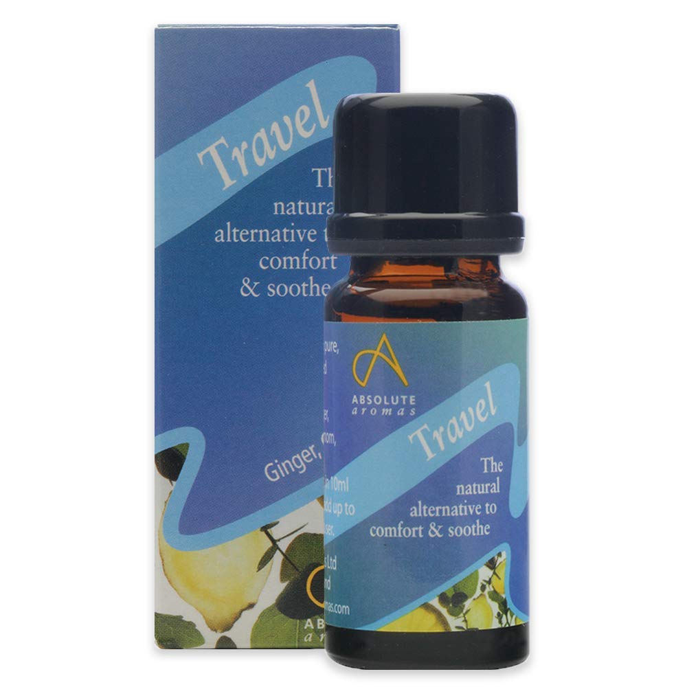 Absolute Aromas Essential Oil Blend 10ml - Pure Natural, Undiluted - for Aromatherapy and Diffusers (Travel)