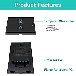 BSEED Smart Curtain Switch, WiFi Blind Switch