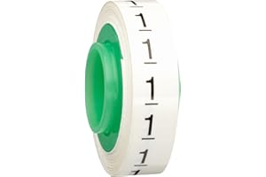 3M ScotchCode Wire Marker Tape Refill Roll, "1", SDR-1, Pack of 10