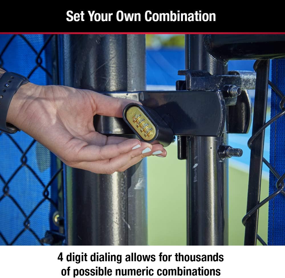 Master Lock 178D Set Your Own Combination Lock, 1 Pack, Black - - 