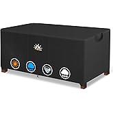 Zettum Outdoor Coffee Table Cover – Coffee Table Cover Rectangle Waterproof & Heavy Duty, Patio Table Covers for Side Tables, 600D Covers Provide All-Weather Protection - 48 x 26 x 18 Inch