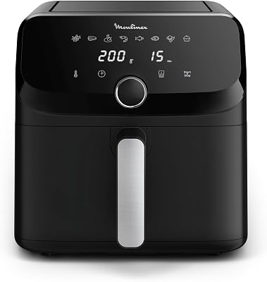 Easy Fry Mega, Friggitrice ad Aria 7,5L, Nero, EZ8558
