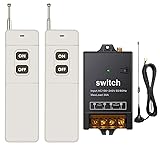 dstfuy Remote Control Switch,1500M Long Distance,AC