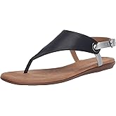 Aerosoles Womens IN CONCHLUSION Flat Sandal Navy 5