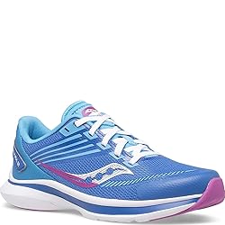 Saucony Kinvara 12 Running Shoe, Blue/Pink, 11 US