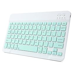 Ultra-Slim Rechargeable Bluetooth Keyboard Portable