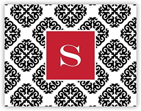 Chatsworth AZFOLD03-SI-W-L "Letter L" Marakesh Single Initial Folded Notes