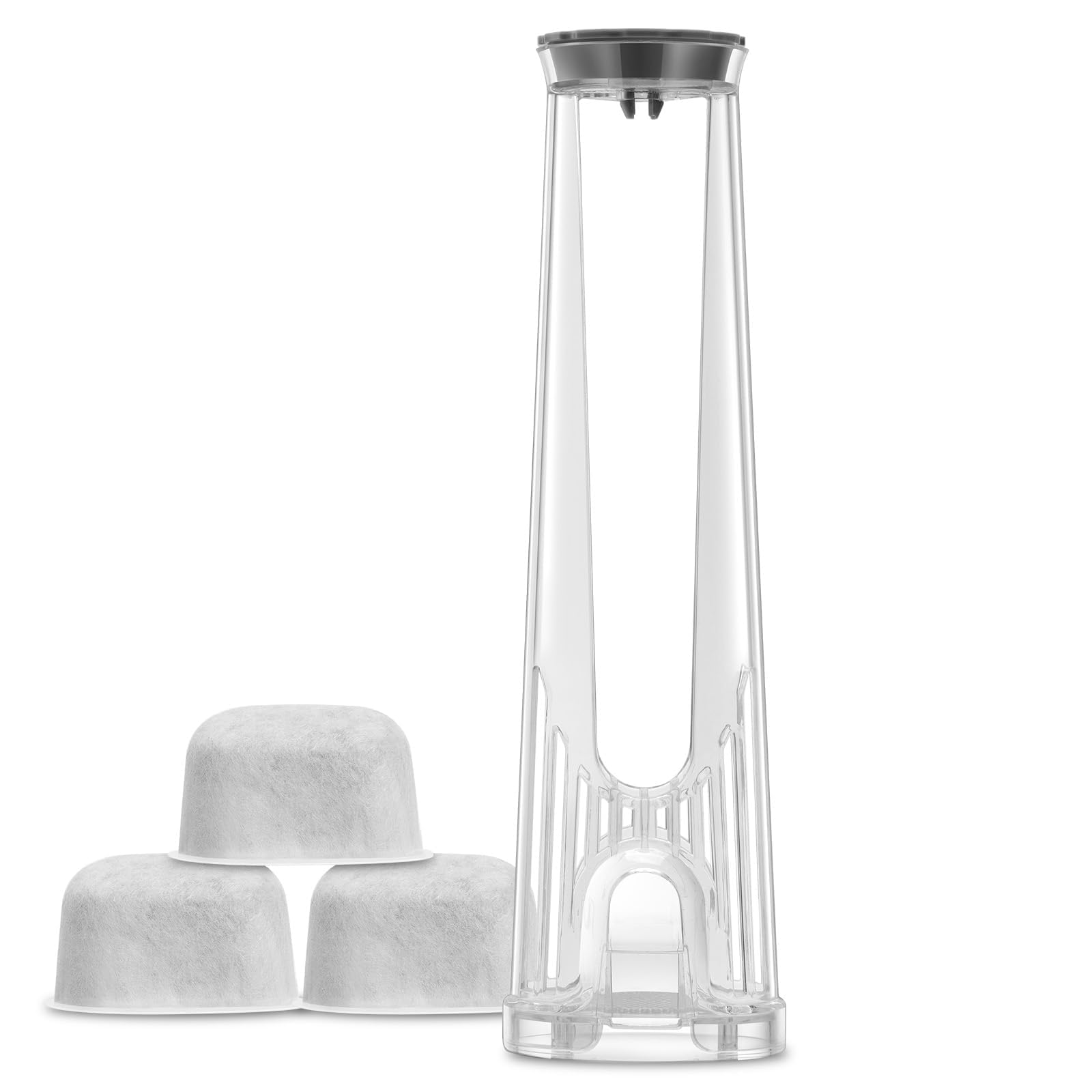 Photo 1 of K2.0 Tall Handle Water Filter Replacement Starter Kit for Keurig 2.0 with 3 Charcoal Water Filter Cartridges