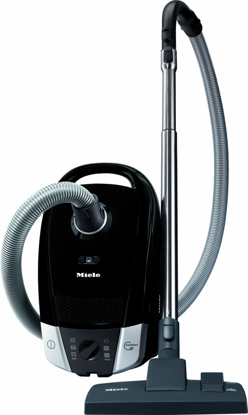 Miele S6240 Ecoline Cylinder Vacuum Cleaner, 1200 Watt, Obsidian Black