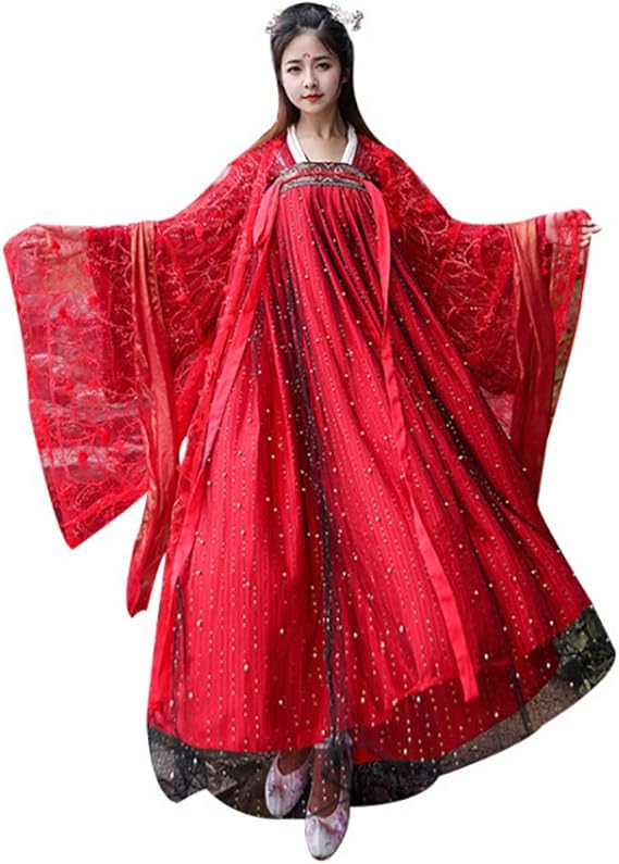 LJLis Jahrgang Bestickt Hanfu Chinesisches Traditionelles ...