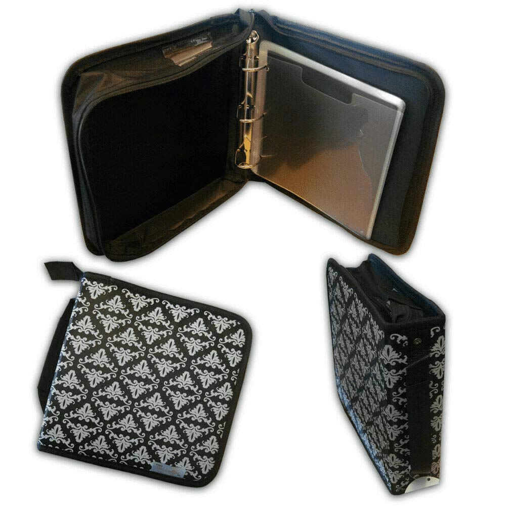 Crafts Too Die Storage Binder Case, Includes 10 Magnetic Sheets and Sleeves, Assorted Colours