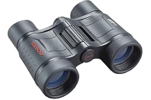 Tasco 254300 Essentials Roof Prism Roof MC Box Binoculars, 4 x 30mm, Black