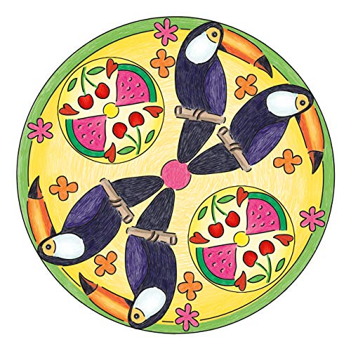Ravensburger Mandala Designer Flamingo & Friends 28518, Zeichnen lernen für Kinder ab 6 Jahren, Kreatives Zeichen-Set… – Bild 6