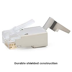trueCABLE Cat6/6A RJ45 Pass Through Modular