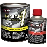 acme Sherwin-Williams Finish 1 FP410 High Build 2K HS Gray Urethane Primer Quart Kit grey