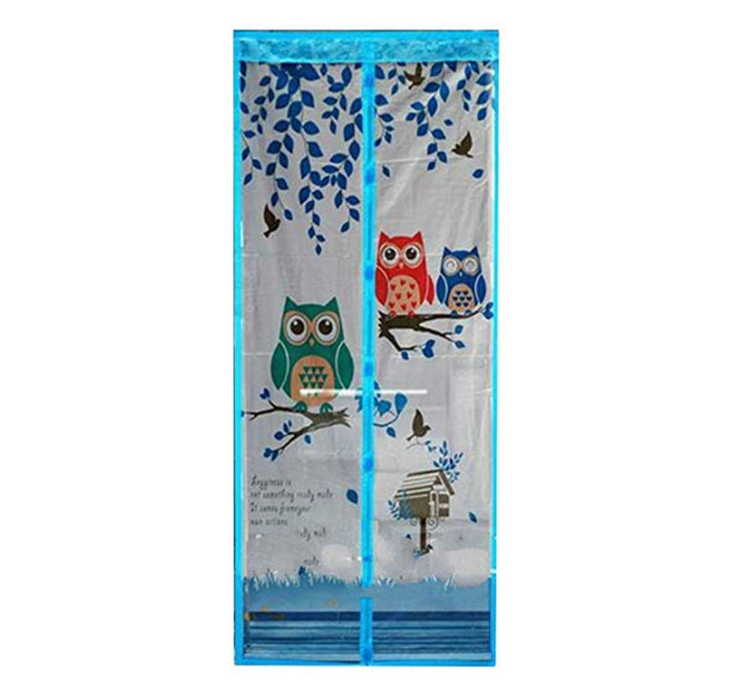 Magnetic Door Screen Fly Bug Mosquito Mesh Curtain for Balcony Sliding Doors Living Room,90x210cm (K)