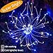 Solar Garden Lights Outdoor Decorative, 2 Pack Garden Decor Solar Lights Outdoor Waterproof, 2 Mode Solar Firework Lights Decorative with High Flexibility Copper Wire, for Outdoor, Patio, Yard