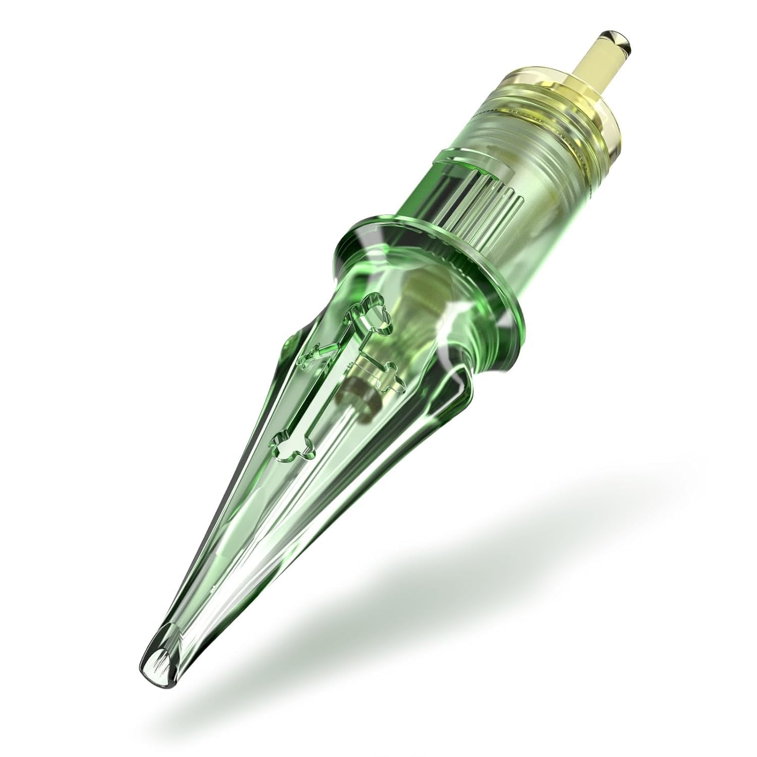 Solong Tattoo Needles, 20Pcs Disposable Needles Cartridges Pro #10 Bugpin 9 Round Shader Magnum for Tattoo Machine Pens - Large Area Coloring and Smooth Shading (1009RS-M) — image 1