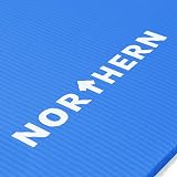 Fashion Thirsty NORTHERN Yoga Mat 10mm Thick Non Slip Large Surface Carry Strap view 6