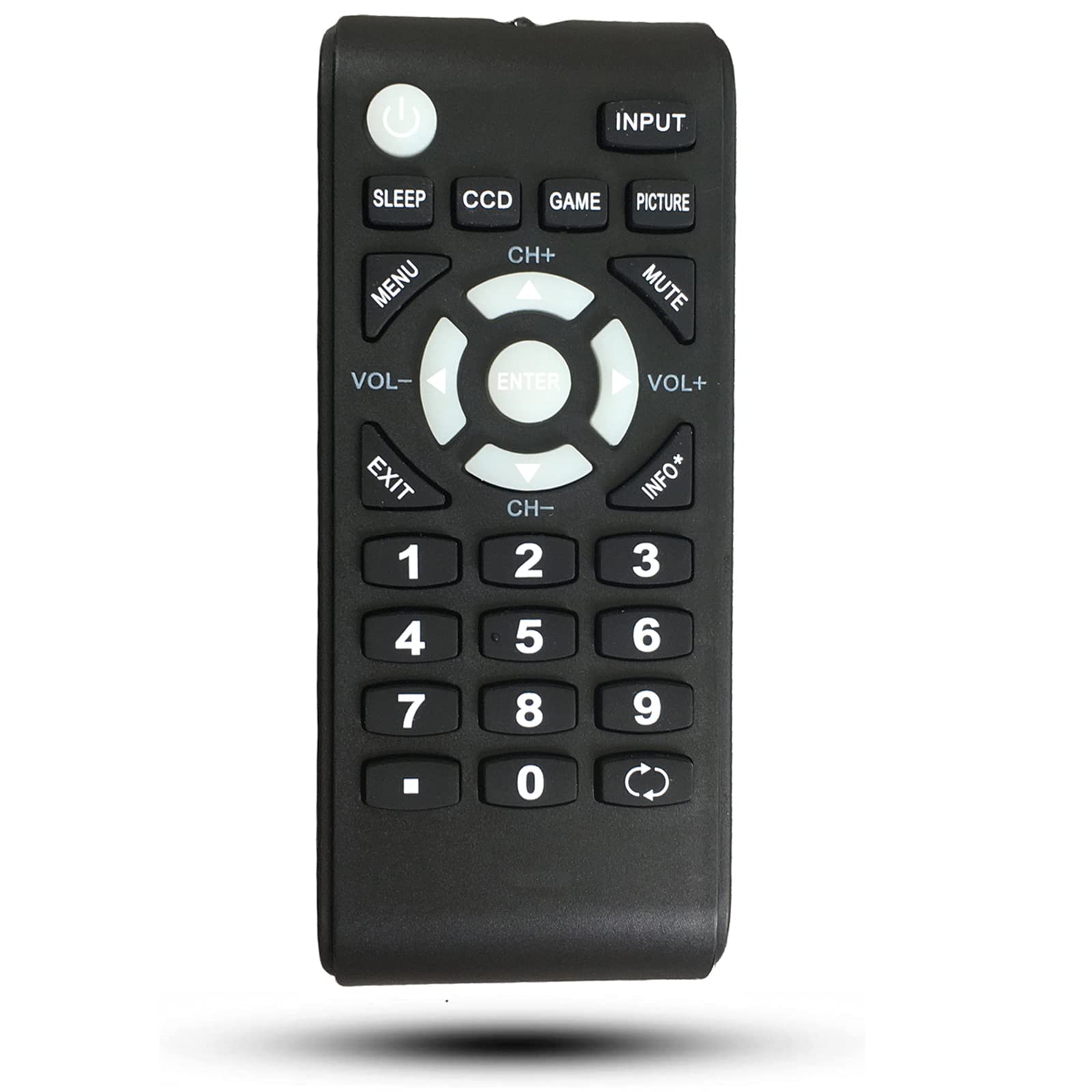 Photo 1 of Replacement Remote Control Compatible for Insignia TV NS-55D510NA17 NS-50D510NA17 NS-24D510NA17 NS-32D311NA17 NS-40D510NA17 NS-55D510NA17 NS-32D310MX17 NS-40D510MX17 NS-50D510MX17