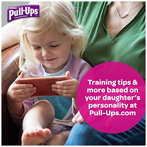 Pull-Ups Learning Designs Potty Training Pants for Girls, 3T-4T (32-40 lb.), 84 Ct. (Packaging May Vary)