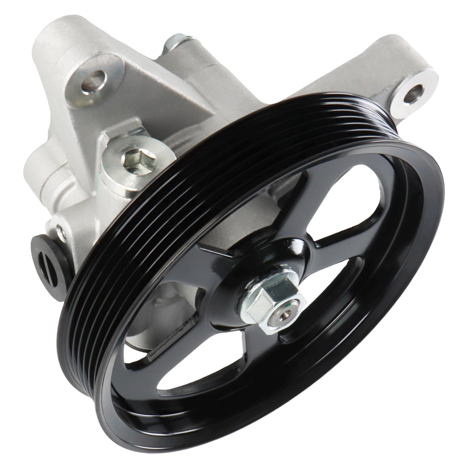 Photo 1 of Daysyore 21-5494 Power Steering Pump with Pulley Fits for 2008-2012 Accord 3.5L for 2009-2011 Pilot for 2012 Crosstour EX 3.5L for 2012 Crosstour EX-L 3.5L V6 Replace OE 56110R70A11 56110R70A12