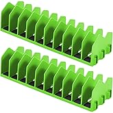 2 Pcs Plier Organizer Rack, Plier Holder, 10 Slots Pliers Cutters Organizer Rack Plastic Tool Organizer Space Saving Tool Dra