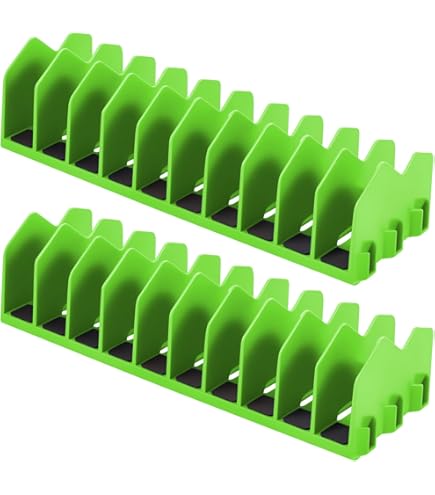 SWANLAKE Socket Organizer Set 18-Piece, 1/4-Inch x 96, 3/8