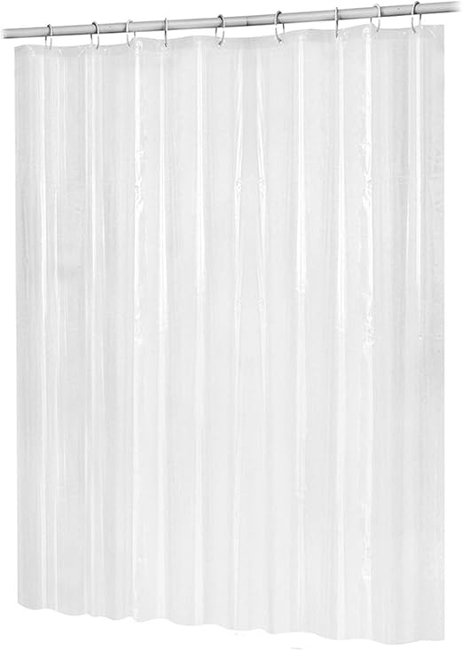Amazon Com Topgalaxy Z Clear Peva Shower Curtain Liner 72 X 78