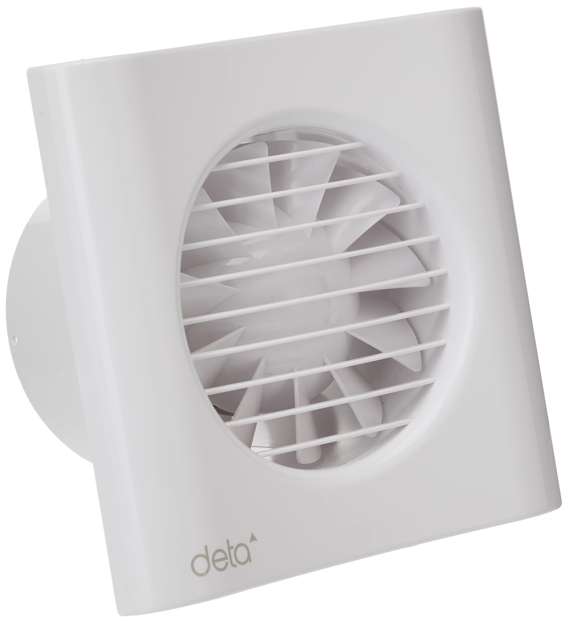 Deta 4601 Axial Extractor Fan 4 Inch / 100mm (Timer Model) White