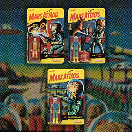 Super7 Mars Attacks Martian Destroying a Dog 3.75" Mars Attacks