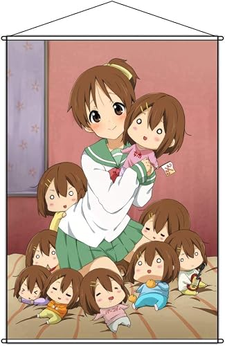 Amazon けいおん 平沢憂 平沢唯 B2タペストリー約 728 515mm アニメ 萌えグッズ 通販