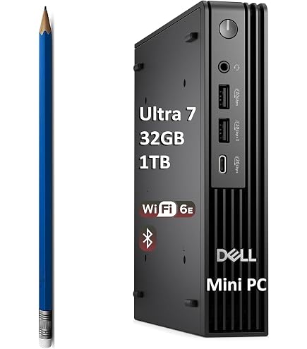 Amazon.com: Dell Pro QBM1250 Desktop Computer - Intel Core Ultra 7