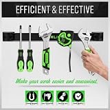 SWANLAKE 4-Piece 12" Magnetic Tool Holder Strip Pack با Screws Included view 7