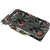 VBESTLIFE RX 580 Graphics Card, 8GB GDDR5 256Bit Gaming Graphics Card, PCI Express 3.0x16, 3 DisplayPort HDMI DVI, Dual Air C