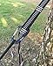 Castle Peak Outfitters Hammock Tree Straps with Carabiners for Camping or Tree Tent - Adjustable Lightweight Suspension Kit, Heavy Duty 100% Polyester - Non-Stretch Portable Hammock Anchors