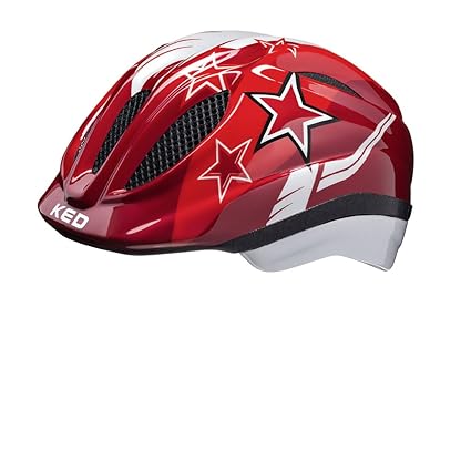 KED Meggy Kopfumfang XS 44-49 red stars