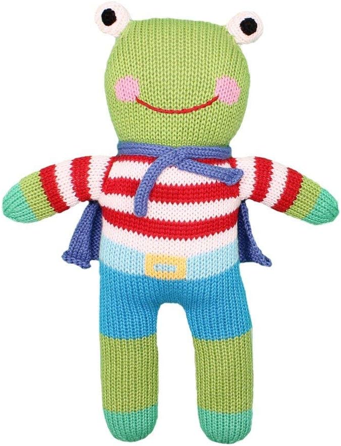 hand knit stuffed animals