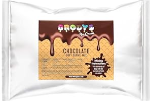 Brodys Soft Serve Ice Cream Mix, 2lb, (Works great for Thai Roll, Kids Activity and at Home Fun) (Chocolate)