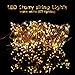ILLUNITE 33 Feet 100 LED String Lights, Waterproof Decorative Bendable Copper Wire Lights for Bedroom, Patio, Garden, Gate, Yard, Parties, Wedding, Seasonal Holiday( Warm White )