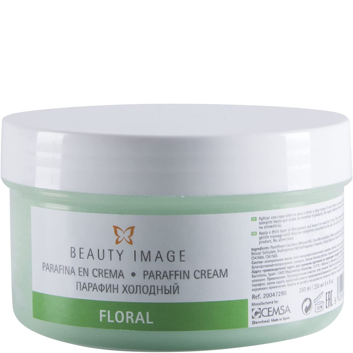 Beauty Image Floral Paraffin Cream, 250 ml