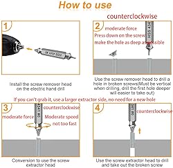 Gifts for Men,Damaged Screw Extractor Set-Christmas